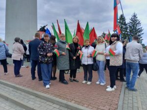 8 мая работники учреждения приняли участие в митинге, посвящённом 80-летию со Дня Победы